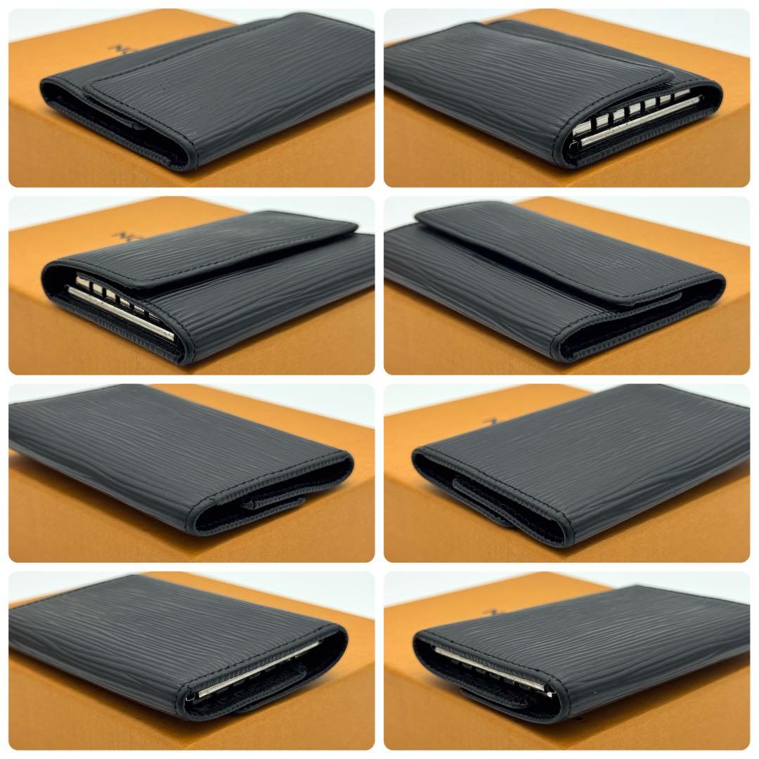 ヴィトン エピ ミュルティクレ6 6連 キーケース 黒 ブラック