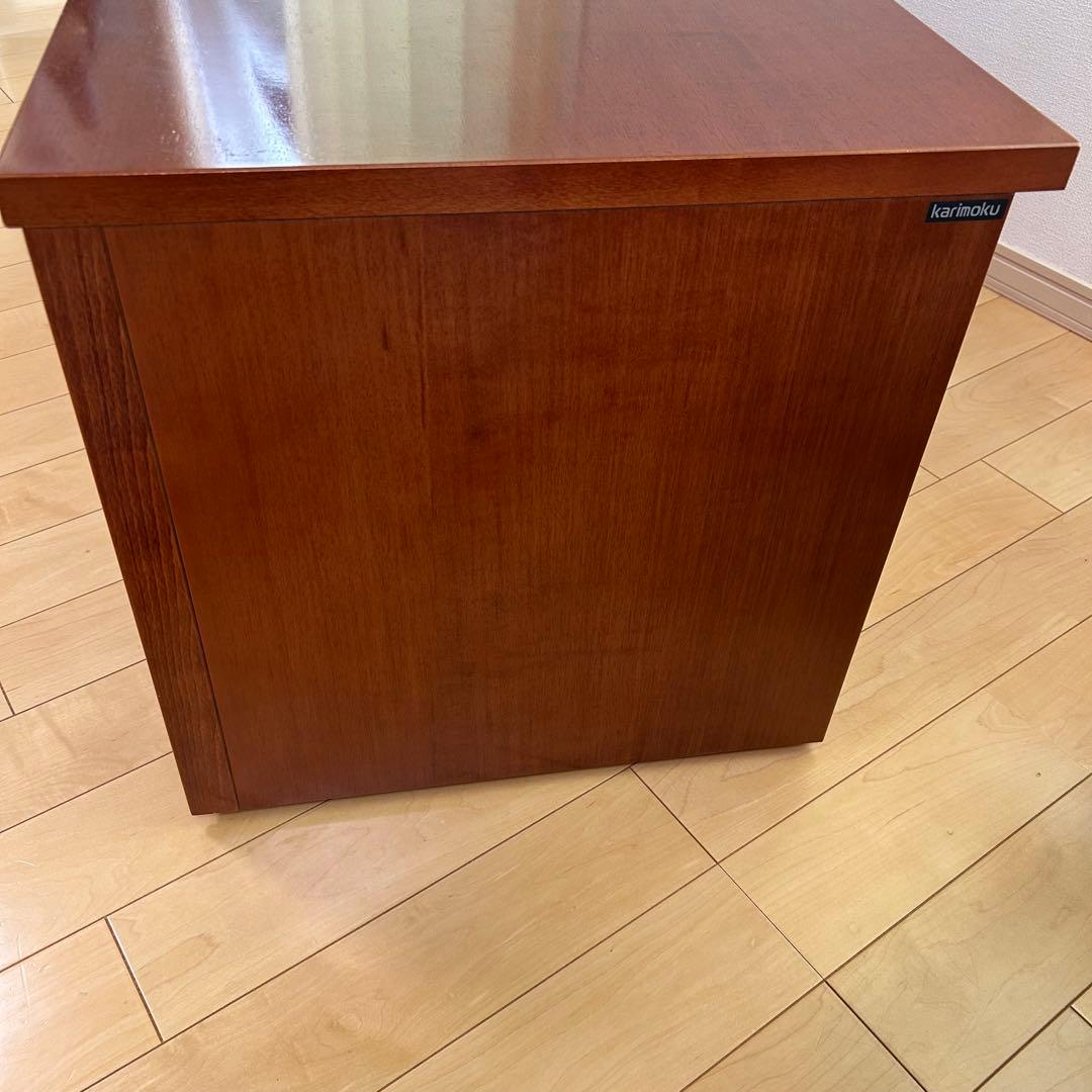 karimoku カリモク家具　テレビ台　コンセント5個　キャスター付カリモク