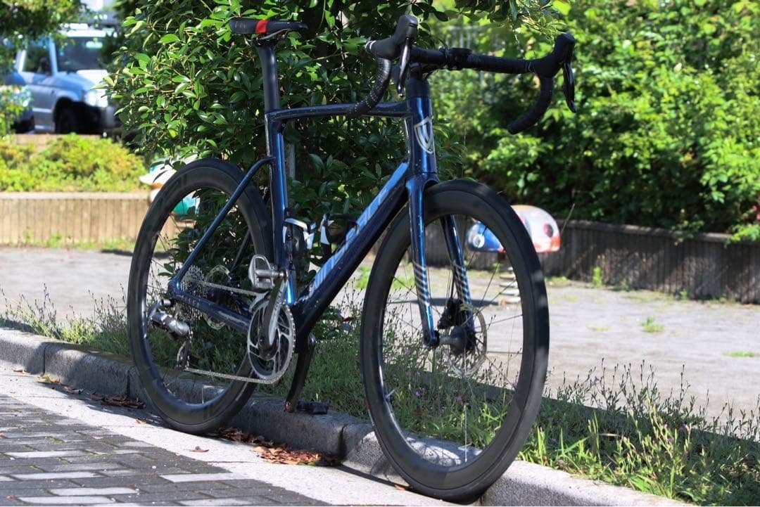 最終値下げWINSPACE ロードバイクフレーム XL スパークル大分カラー