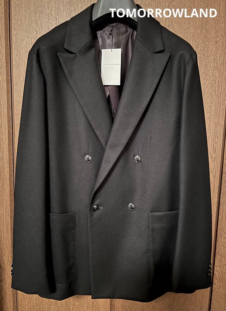 【最終値下げ】TOMORROWLAND ウールダブルブレステッド4Bジャケット