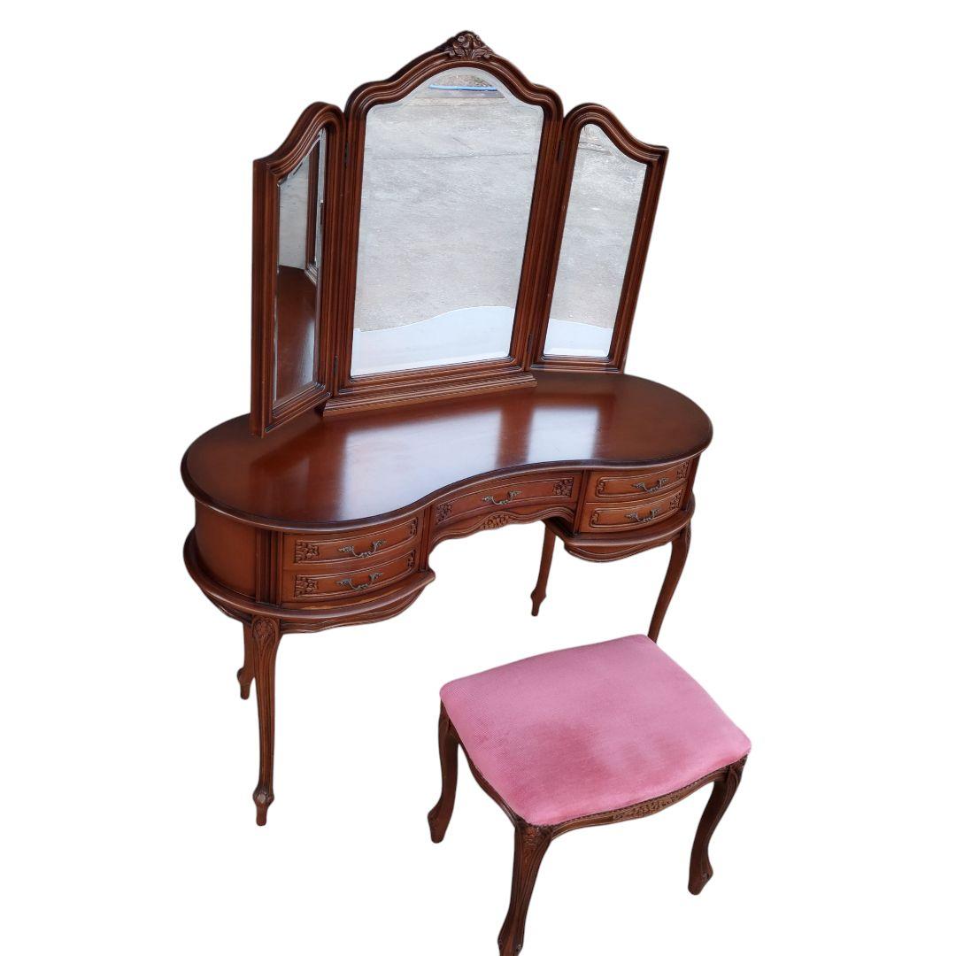 彩音　イタリア 家具 ヴェローナクラシックドレッサー&スツール　本体のみ