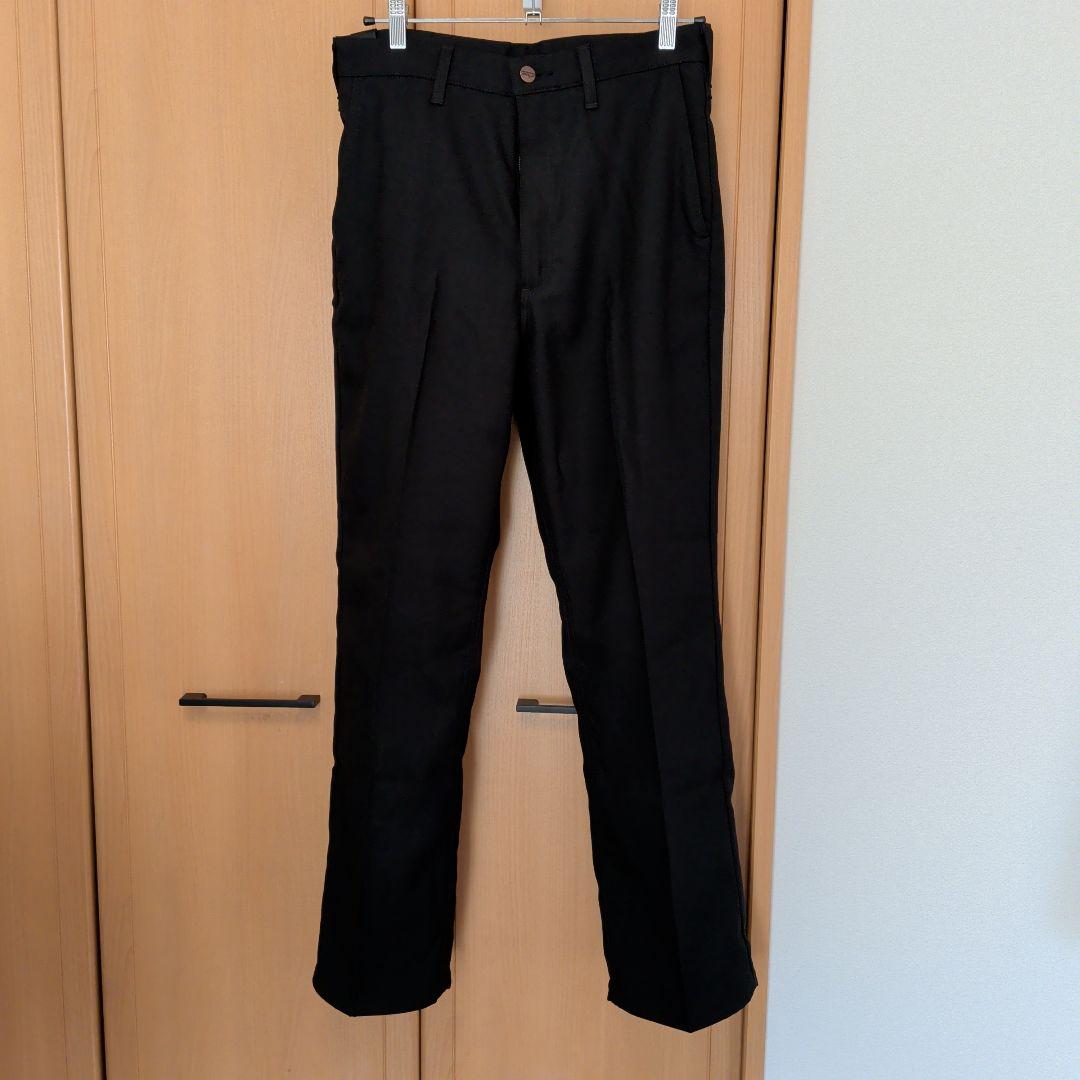 wrangler×n.hollywood 黒 スラックス ストレートフィット