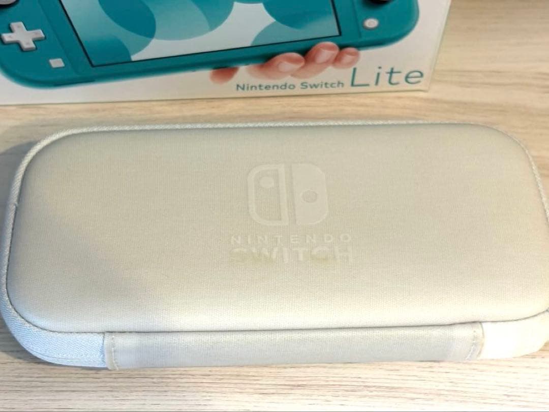 Nintendo Switch Lite ターコイズ 本体 ACアダプター 箱