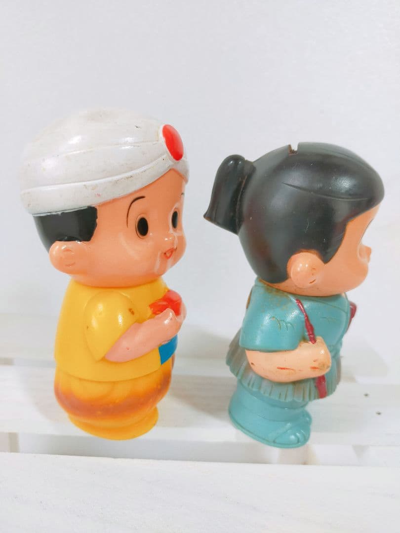 【希少】信用金庫 ソフビ 貯金箱　昭和レトロ／激レア　9個セット