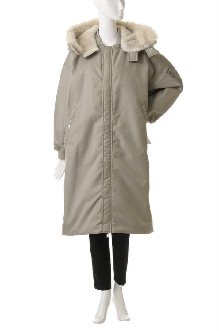 新品タグ付きアッパーハイツTHE U-2 LONG HOODIE アウターMA1