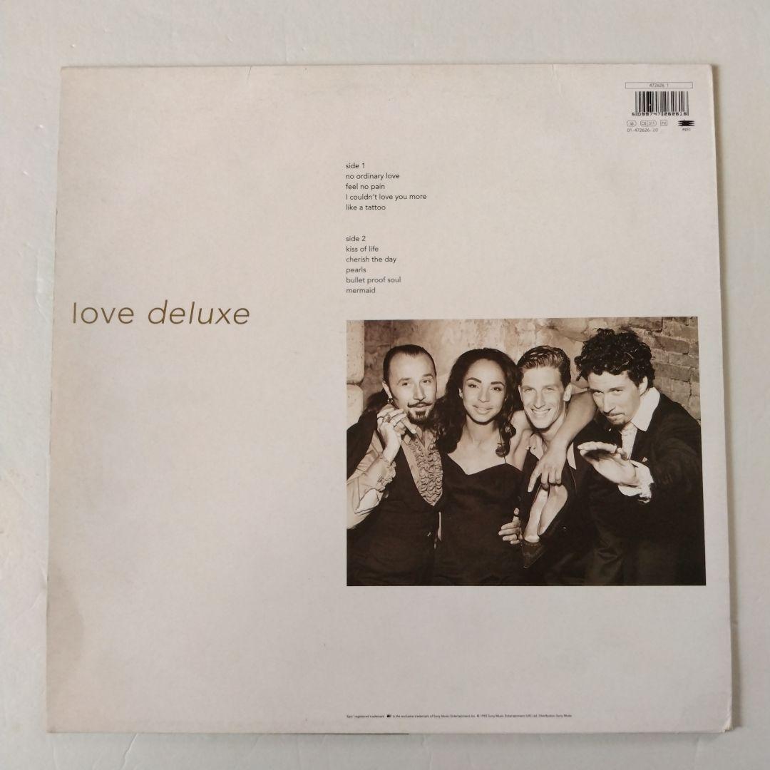 sade「love deluxe」LP