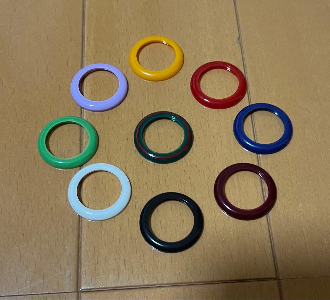 GUCCI チェンジベゼルのみ　9色セット♪箱付き！