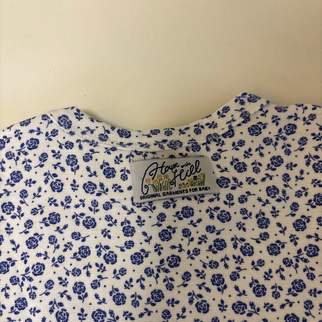 【美品】house on the hill ボディスーツ　flower 80