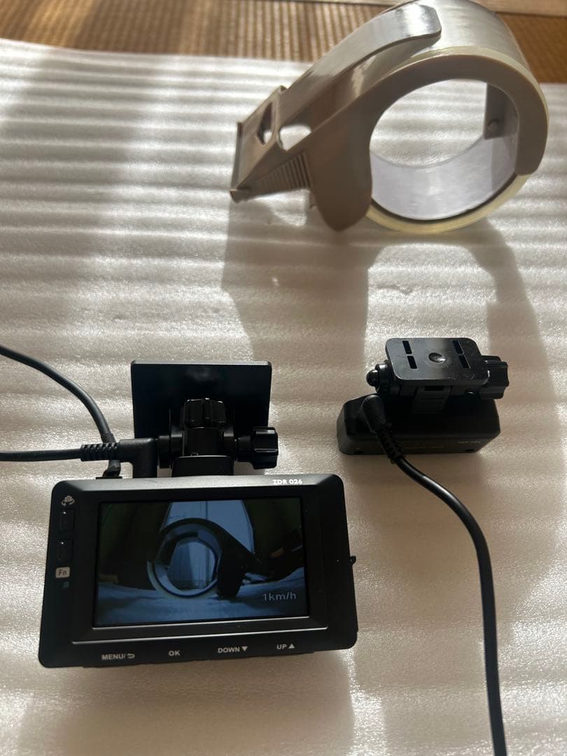 コムテック　ドライブレコーダー　ZDR026 前後カメラ　動作確認済み