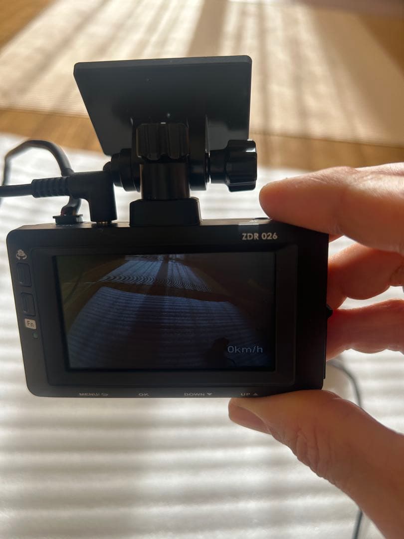 コムテック　ドライブレコーダー　ZDR026 前後カメラ　動作確認済み