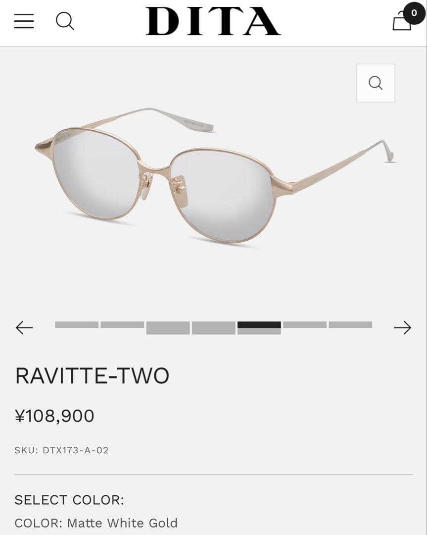 【未使用】DITA RAVITTE-TWO DTX173-A-02