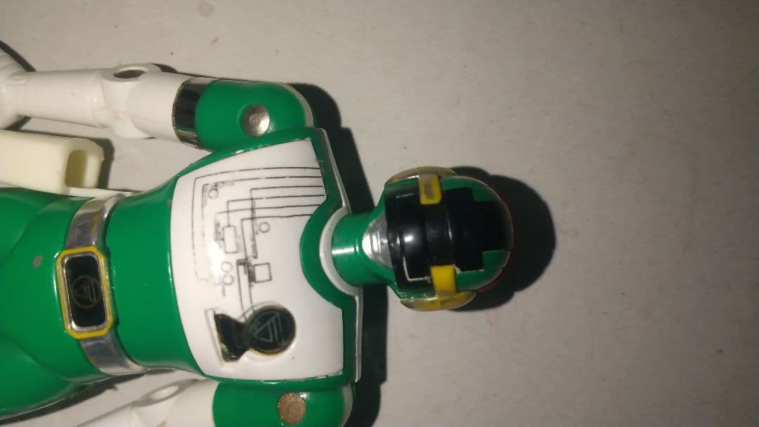 レトロ 超合金 超電子バイオマン グリーンツー 当時物 バンダイ GC-11