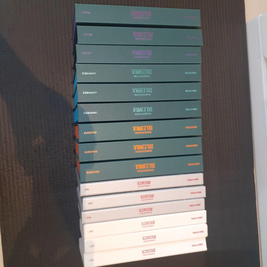 ENHYPEN DIMENSION:DILEMMA,ANSWER16枚セット