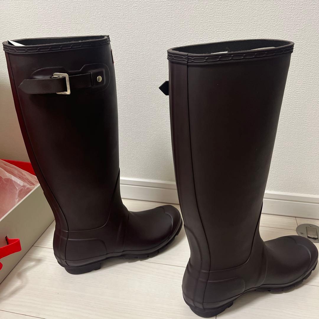 HUNTER ブーツ　オリジナル　ビターチョコレート