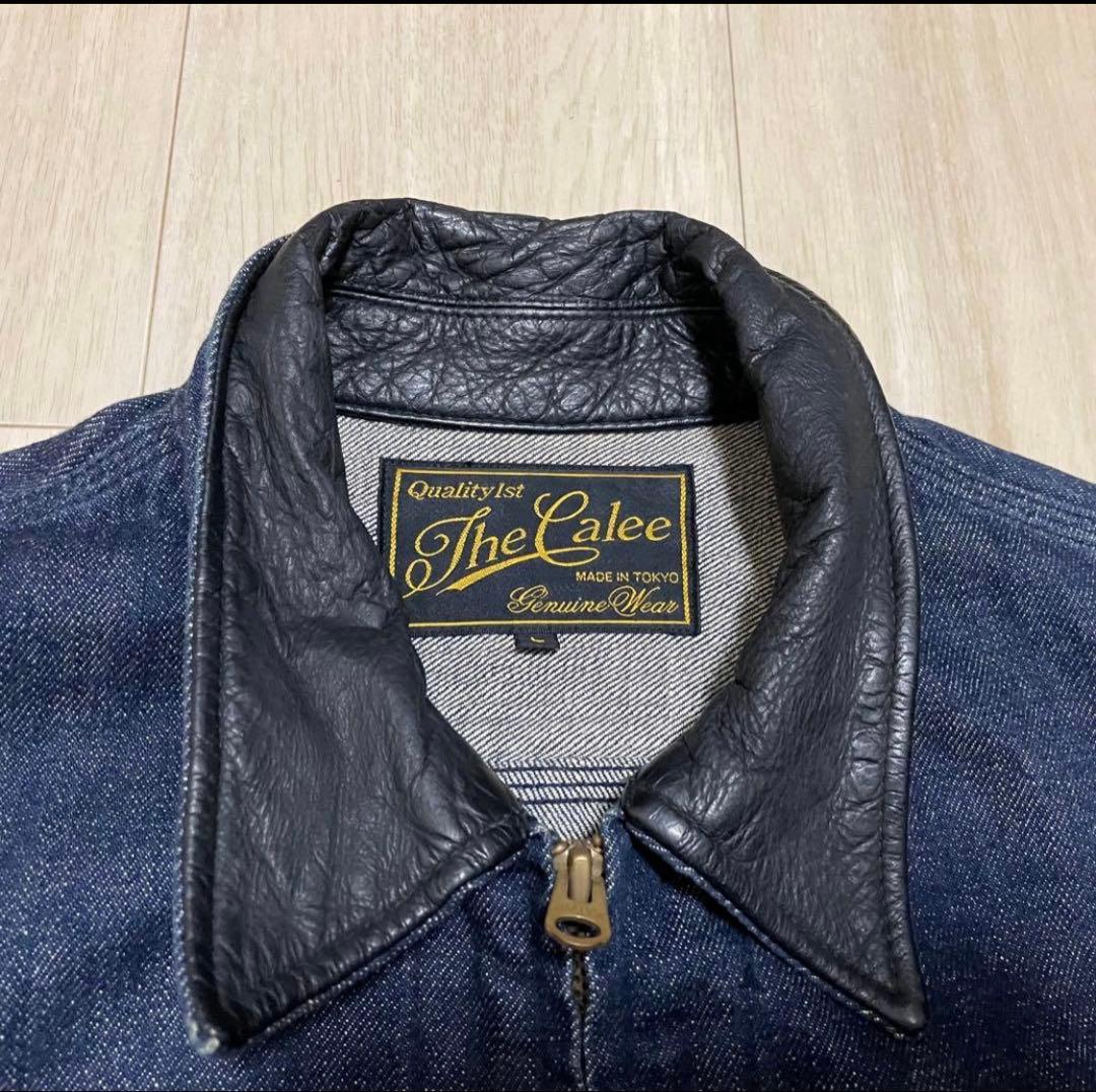 The Calee ダークブルー デニムジャケット