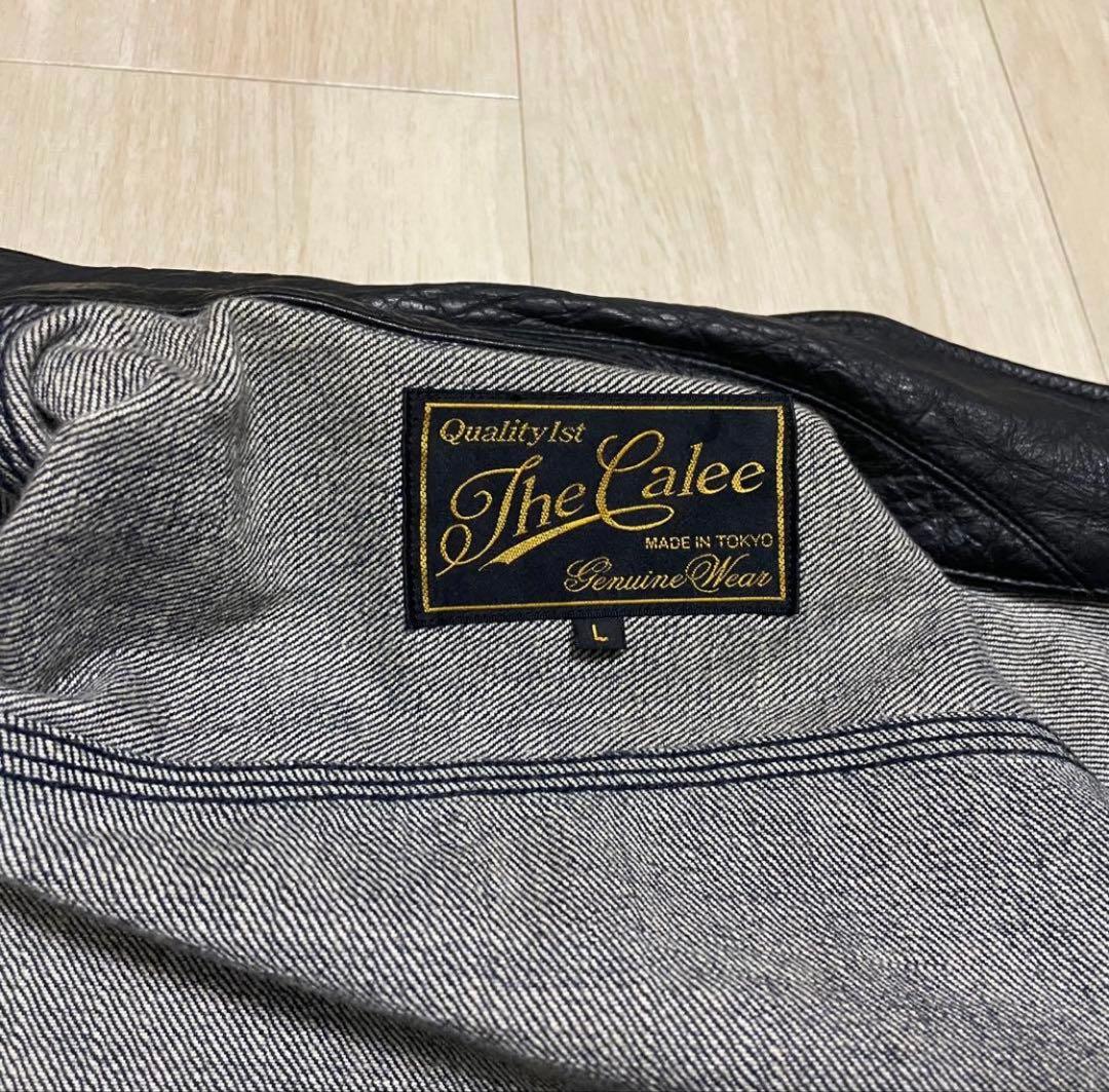 The Calee ダークブルー デニムジャケット