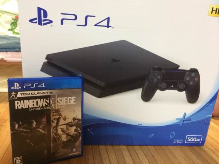 PS4本体 中古 レインボーシックスシージ日本語版