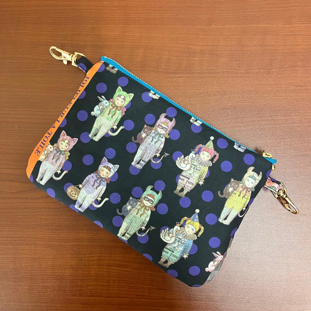 ジョリーフルール　マイリトルテイラー　ハロウィン柄　カジュアルトート＆ポーチ⑥