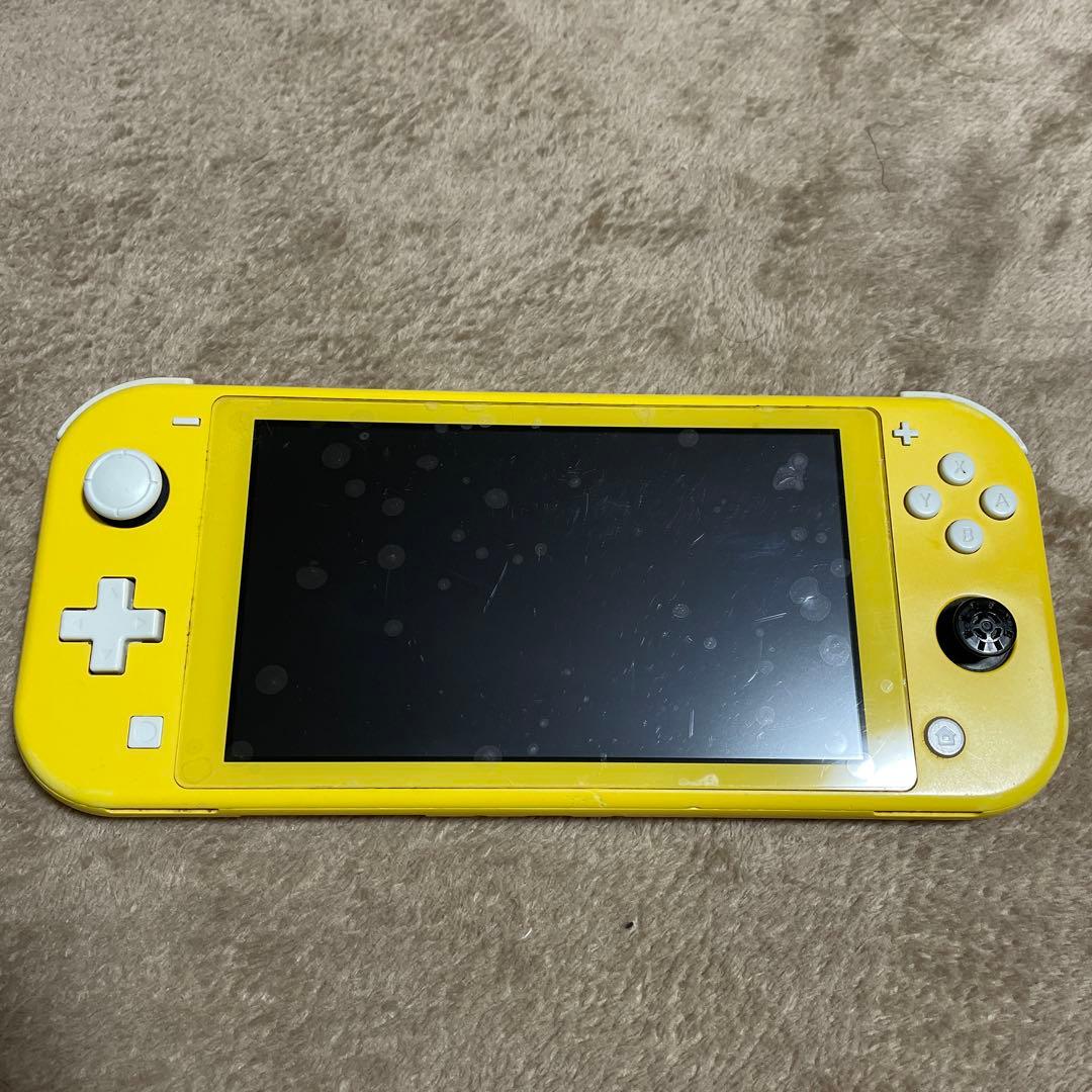 Nintendo Switch lite イエロー　ジャンク