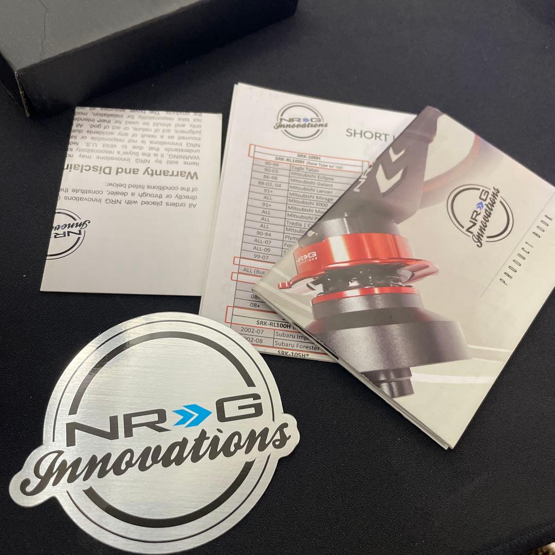 NRG ステアリングクイックリリース gen2.0 ゴールド ブラック