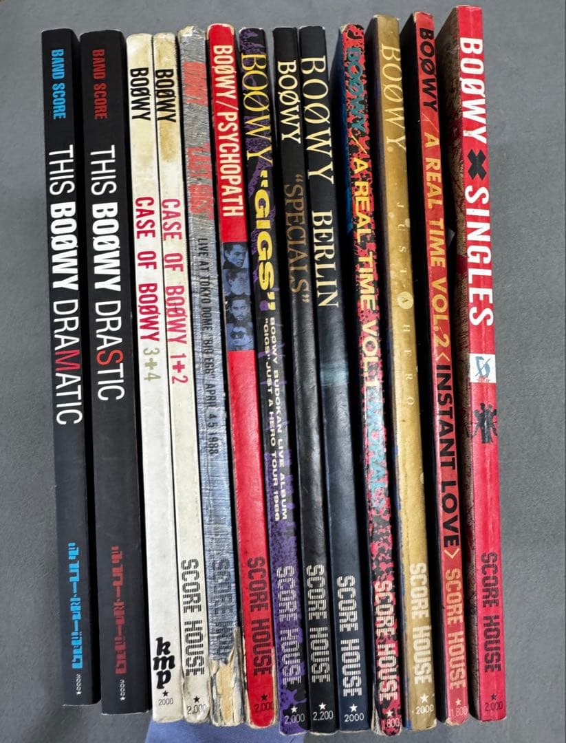 BOØWY バンドスコア 13冊 セット score house