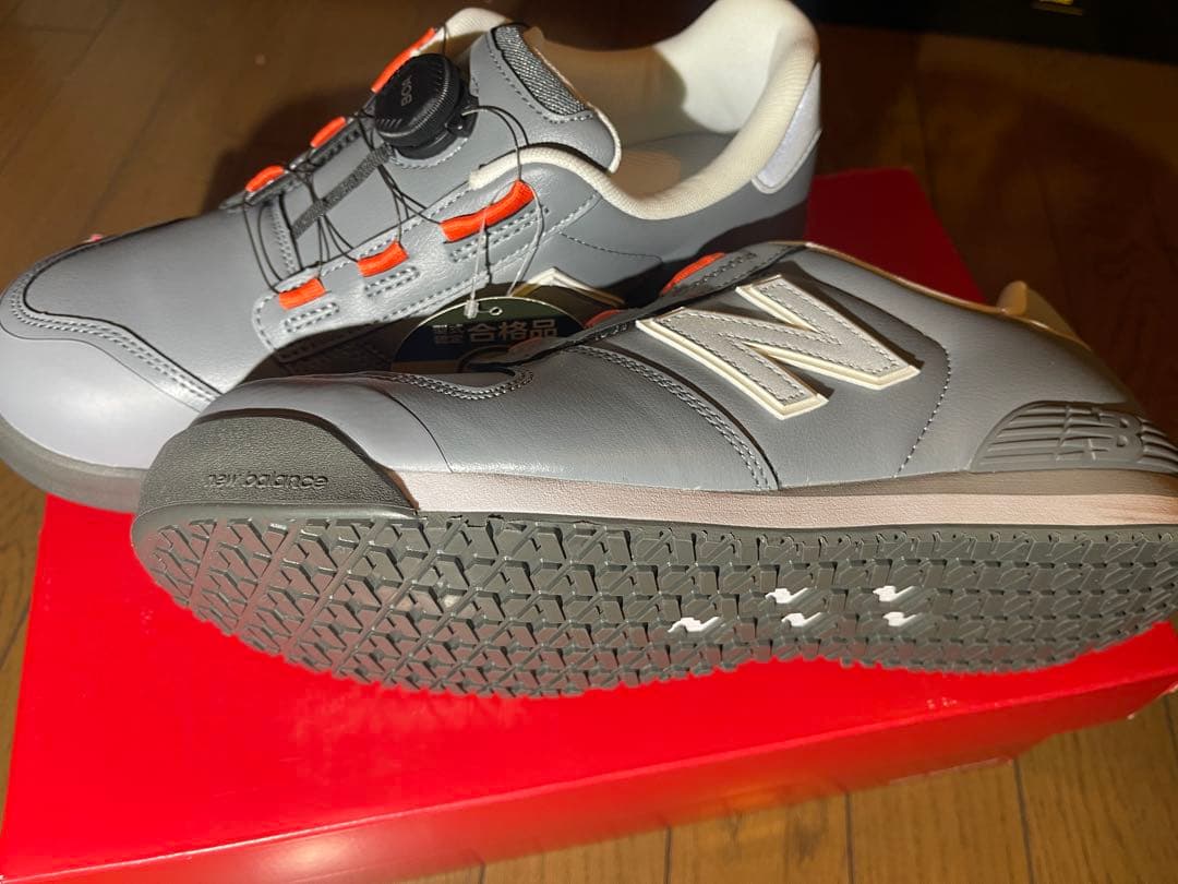 安全靴 BS-818 グレー 26.5 EEE