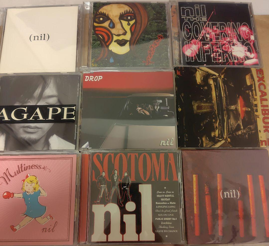 nil CD9枚、ライブDVD１枚セット　髙野哲