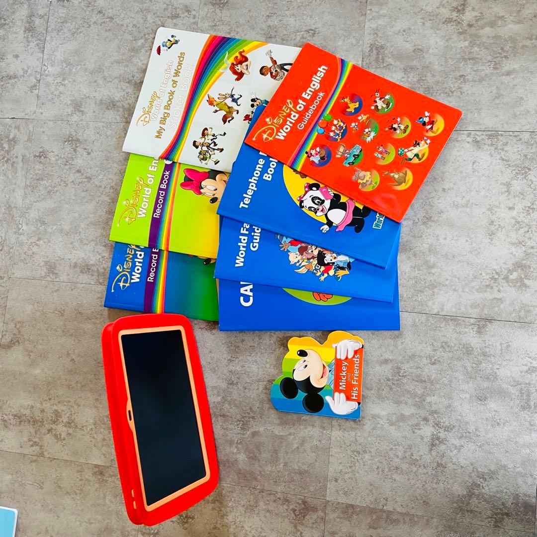 【ほぼ未使用】最新型！ディズニー英語DWE 新型タブレットパッケージ