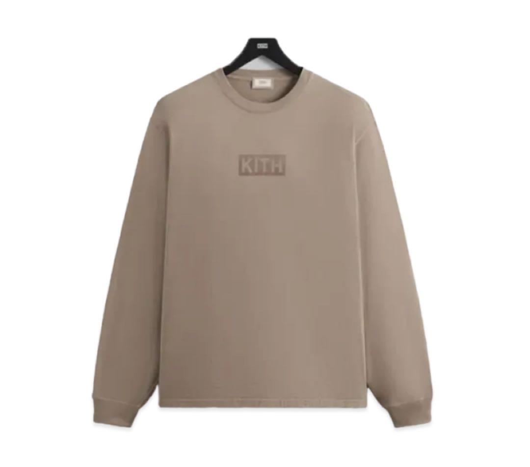 KITH ベージュ トレーナー Lサイズ