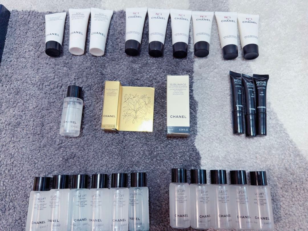 CHANEL 化粧水　美容液　クリーム　日やけ止めクリームまとまり26個セット