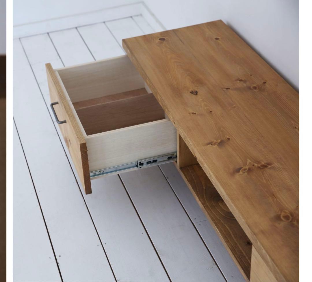 大幅値下げ中！NEALDテレビボード 150cm 無垢材 ブラウン 北欧