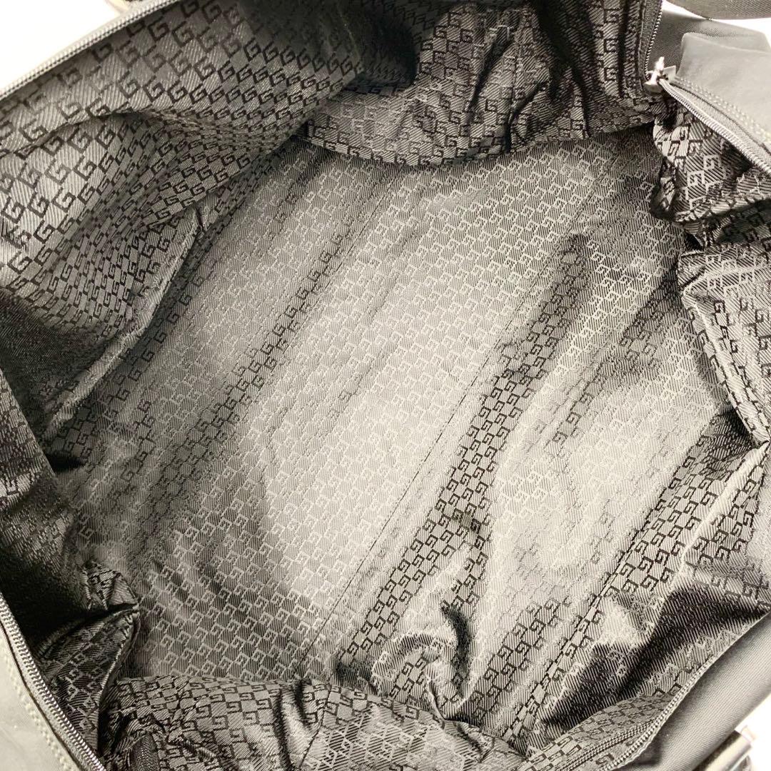 グッチ GUCCI 2way ボストンバッグ 大容量 ショルダーバッグ ブラック