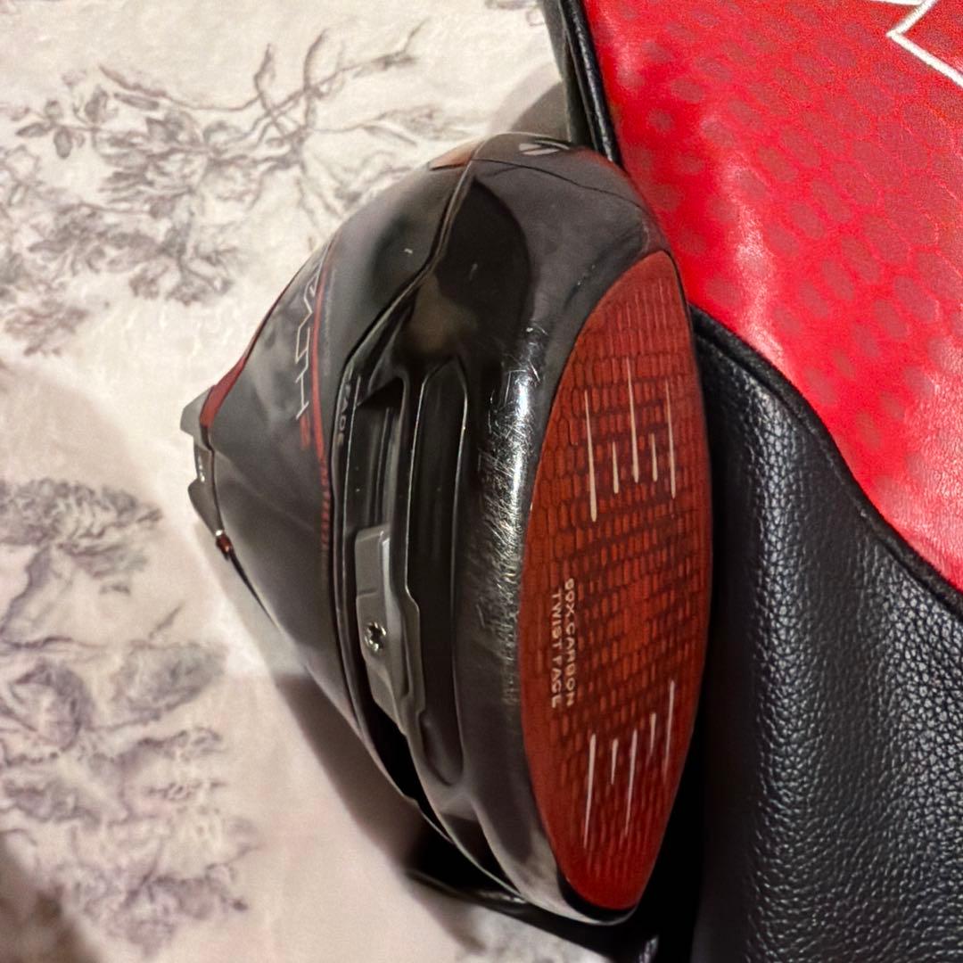 STEALTH 2 ドライバー レッド/ブラック ヘッドカバー付き