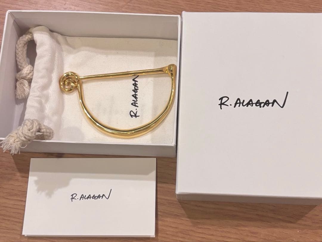 専用❗️R.ALAGAN FIBULA BANGLE ララガン バングル ゴールド