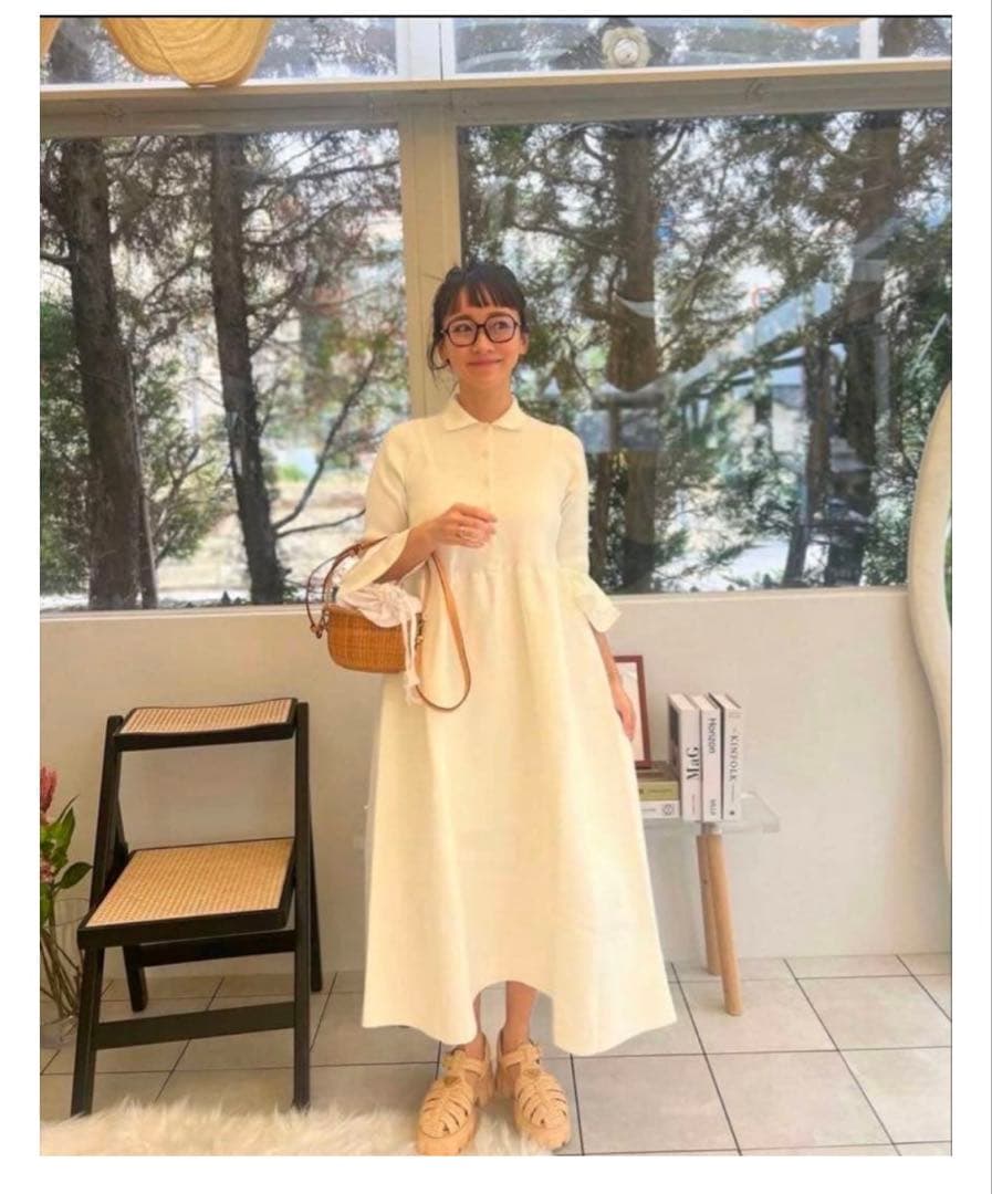 ロージーモンスター　KIKI knit OP グレー　Sサイズ