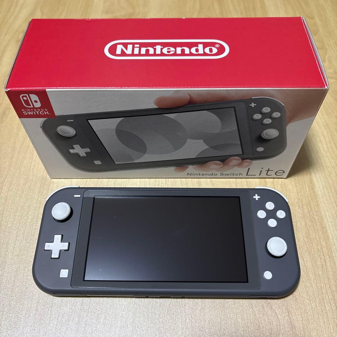 Nintendo Switch Lite グレー 本体(コード欠品)