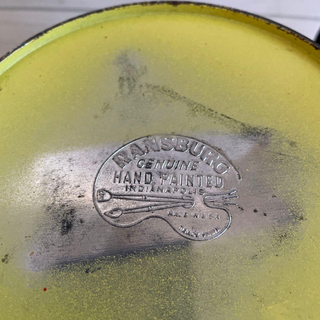 イ*ブ様 RANSBURG ランズバーグ キャニスター 缶 6点セット 黄色 花