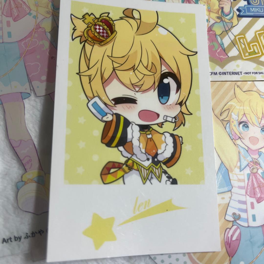 鏡音レン　Digital Stars デジスタ　ステッカー　コースター　アクスタ