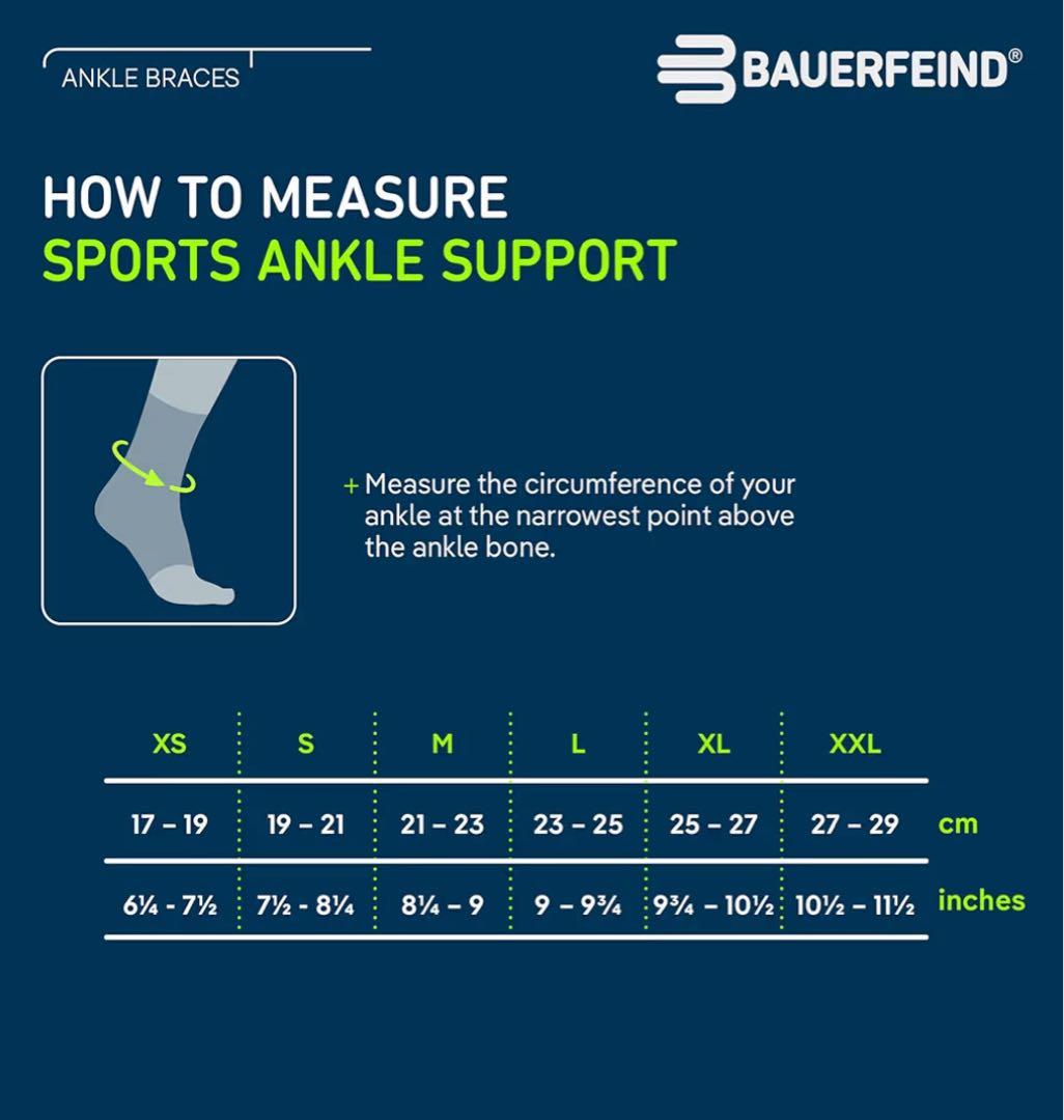 Bauerfeind（バウアーファインド）足首サポーター右用Lサイズ
