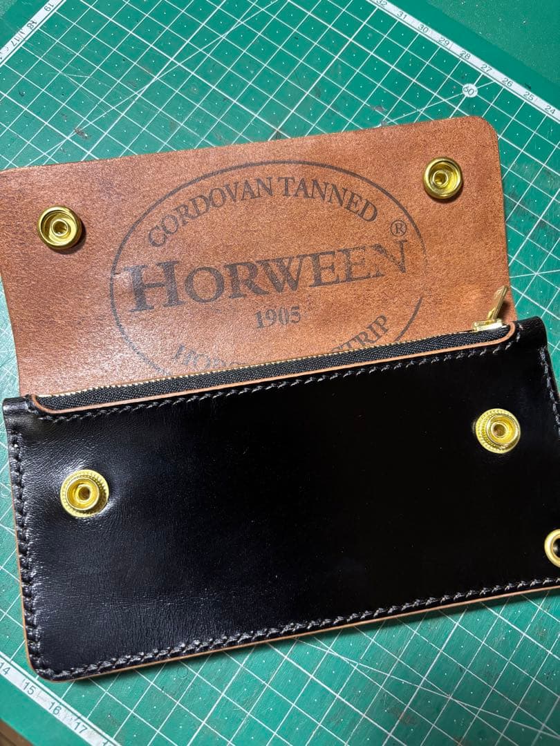 本日限定☆ホーウィン☆ホースバットストリップ☆トラッカーウォレットHORWEEN