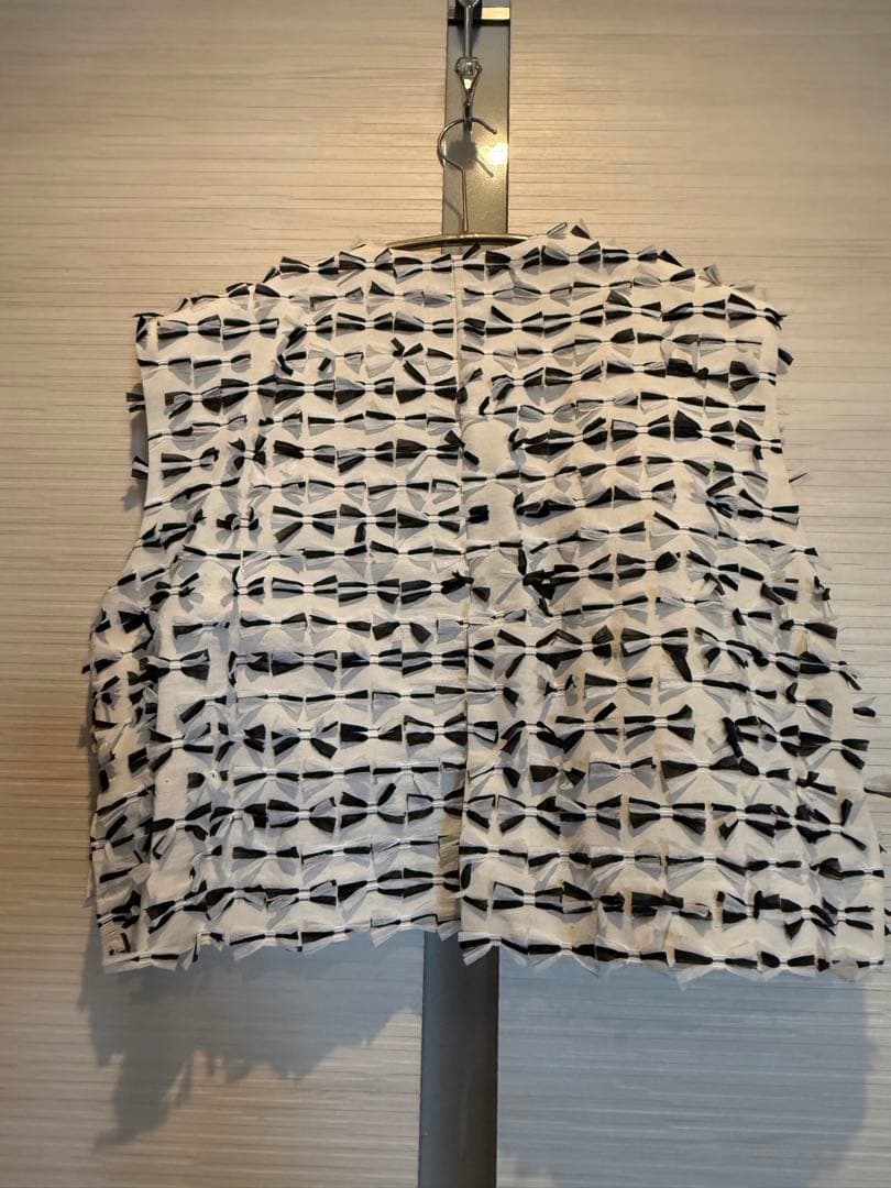 yori ミニリボンショートジレ 36