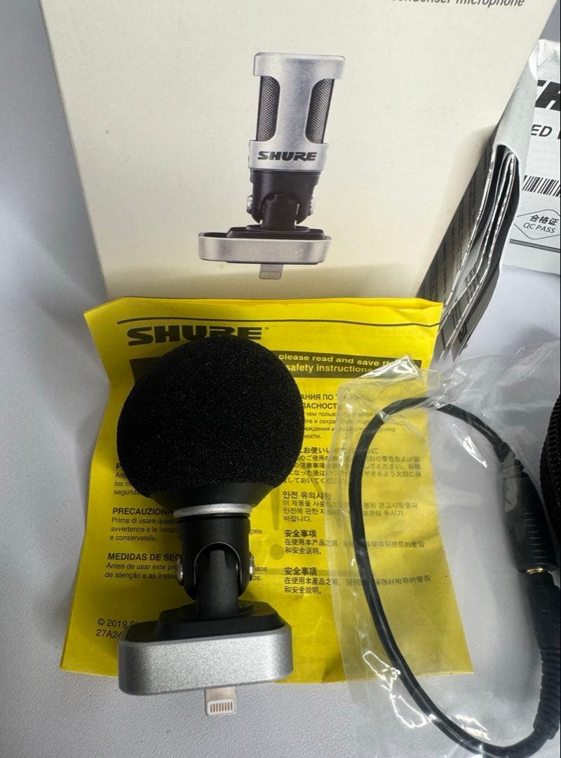 SHURE MV88 iPhone iPad スマホマイク