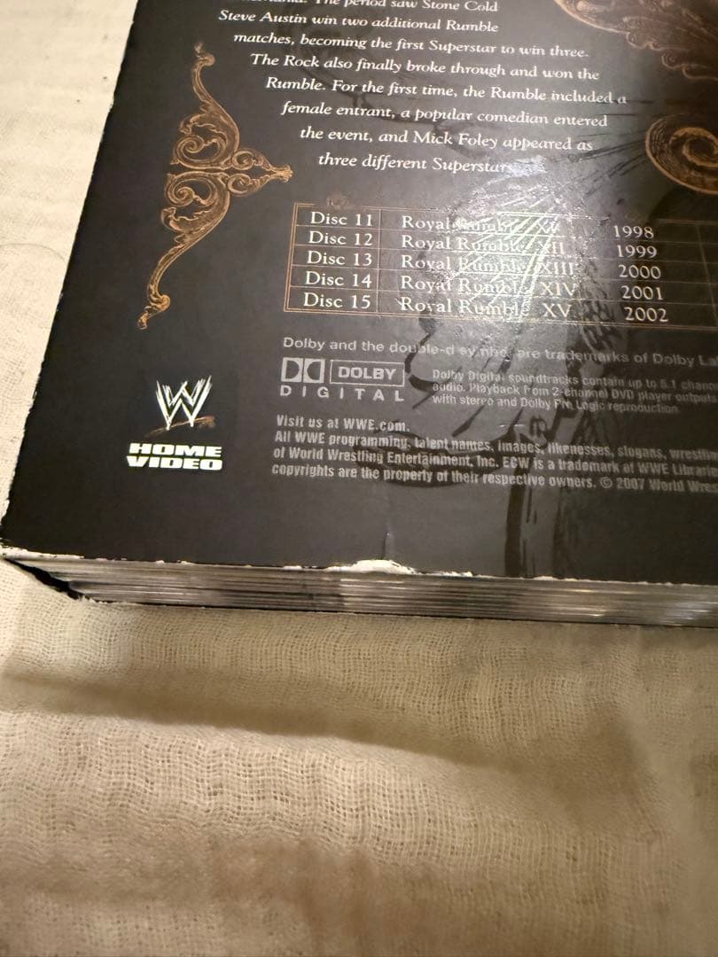 WWE プロレスDVDボックス　 Rumble Volume III