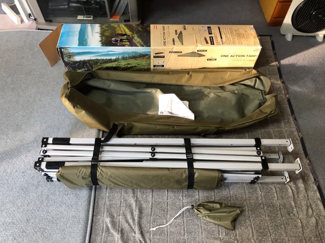 DCM ワンアクションタープ 新品未使用品
