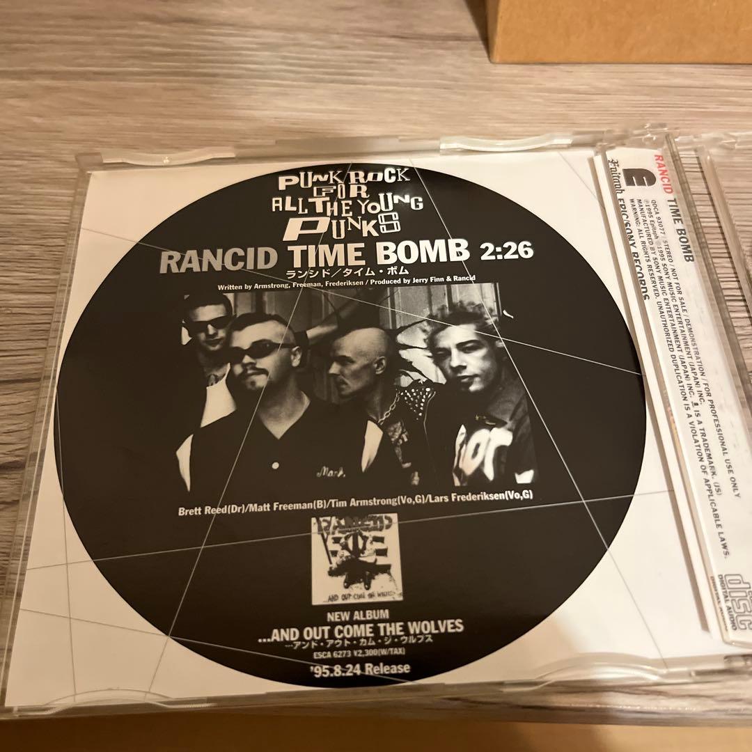 【希少】RANCID AND OUT COME THE WOLVESサンプル盤