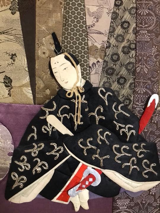 タベストリーお雛様アンティーク