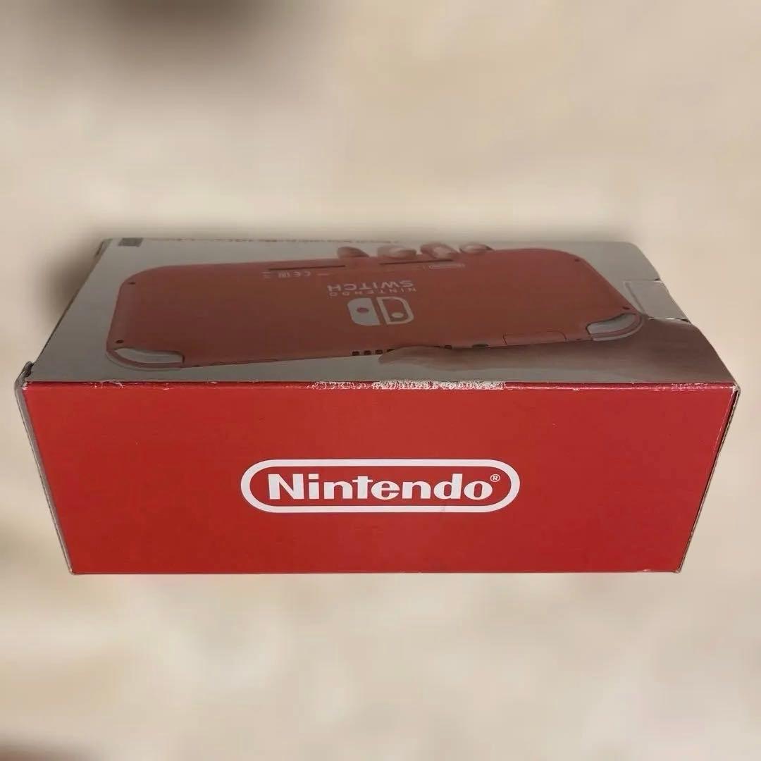 Nintendo Switch Lite コーラル ピンク　ケース付