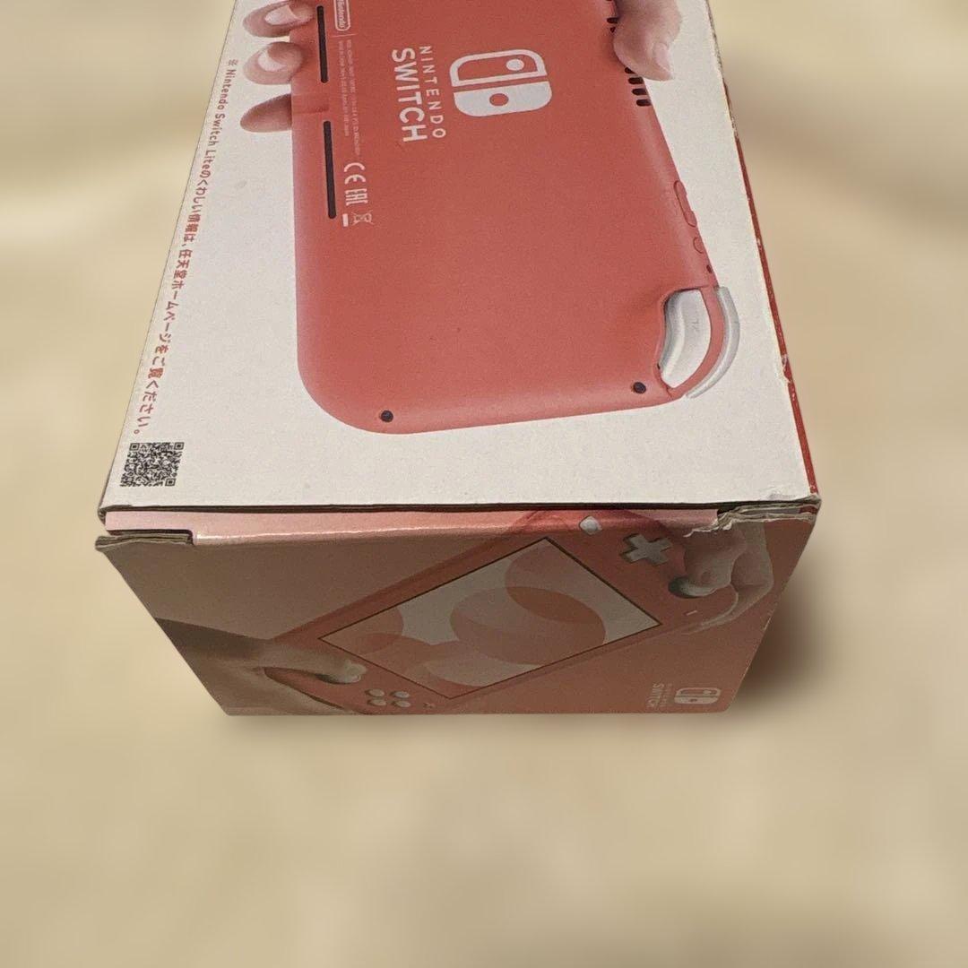 Nintendo Switch Lite コーラル ピンク　ケース付