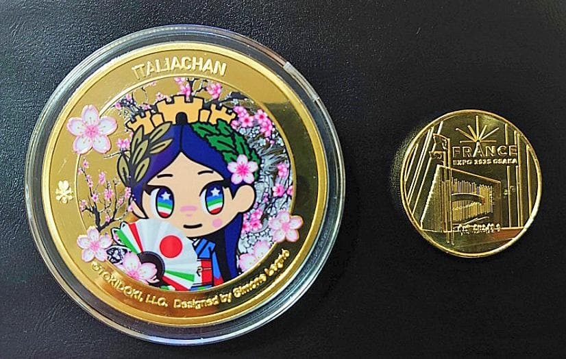 大阪・関西万博海外パビリオン　公式記念セット　イタリア館　フランス館　高級