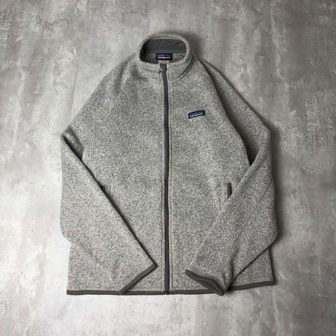 Patagonia ニットフリース ベターセーター ジップなしタイプ グレー